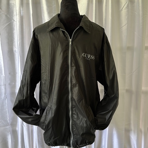 Guess Other - Vintage Guess Men’s Black Jacket- Size XL